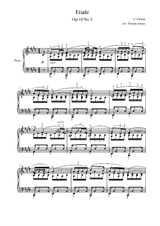 Etude No.3 by F. Chopin